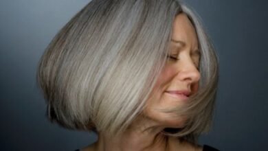 freche frisuren für graue haare ab 60